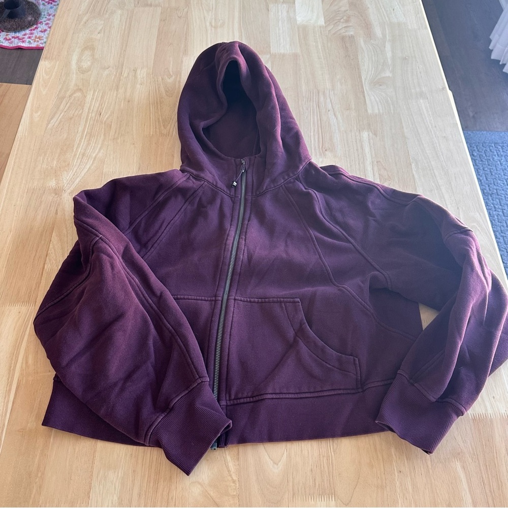 Lululemon Oversized Full Zip Scuba